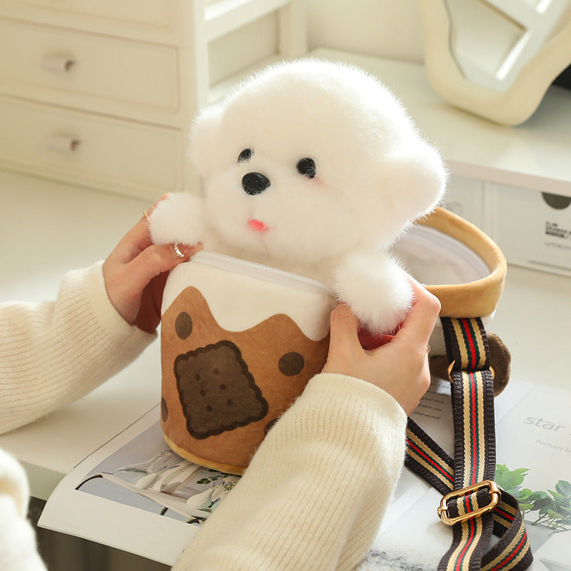 Cookie Pup Plush Bag