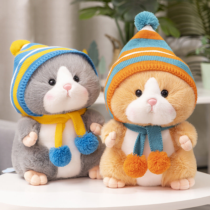 Cozy pals ready for winter cuddles!