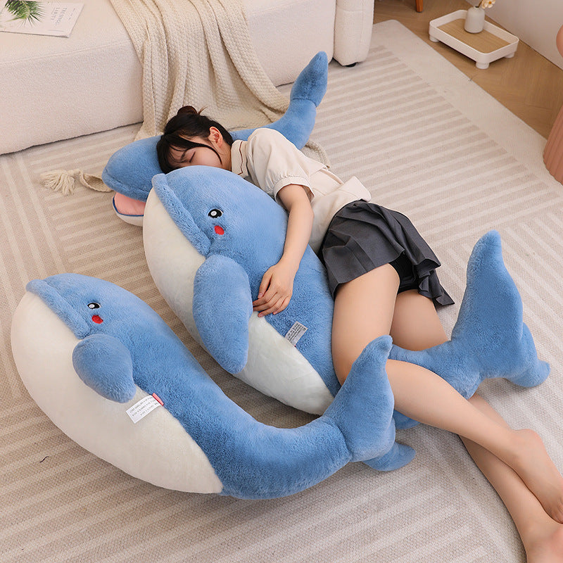 Cozy Whale Cuddle: Plushie with Snuggly Blanket