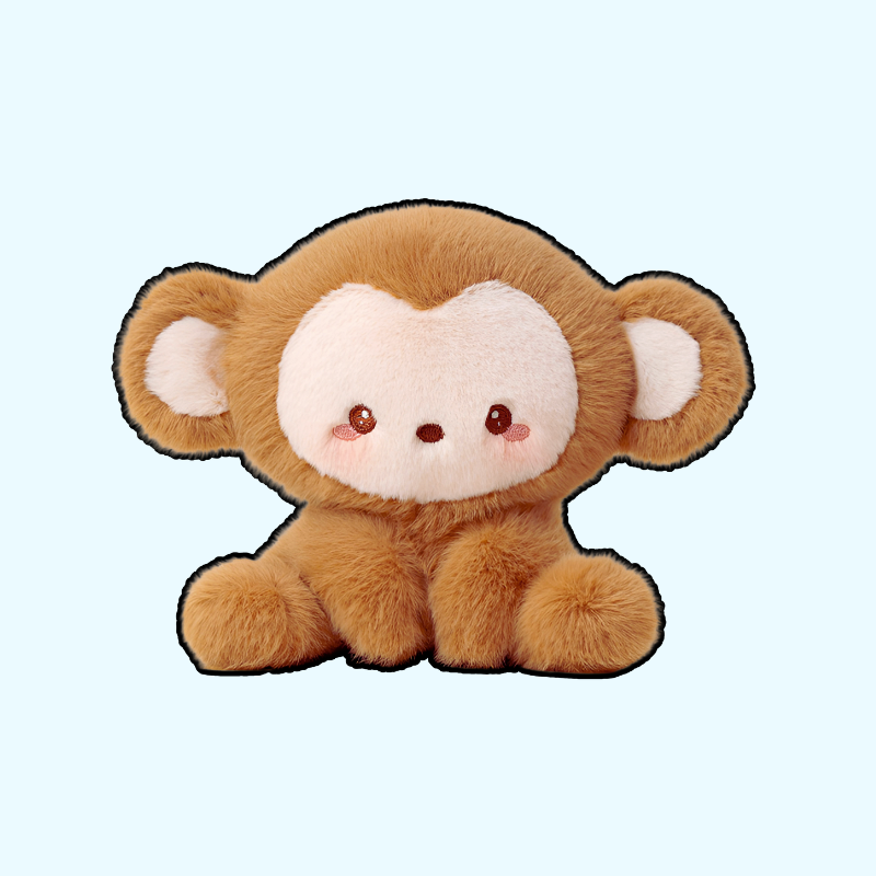 Mini Cuddly Monkey Plush