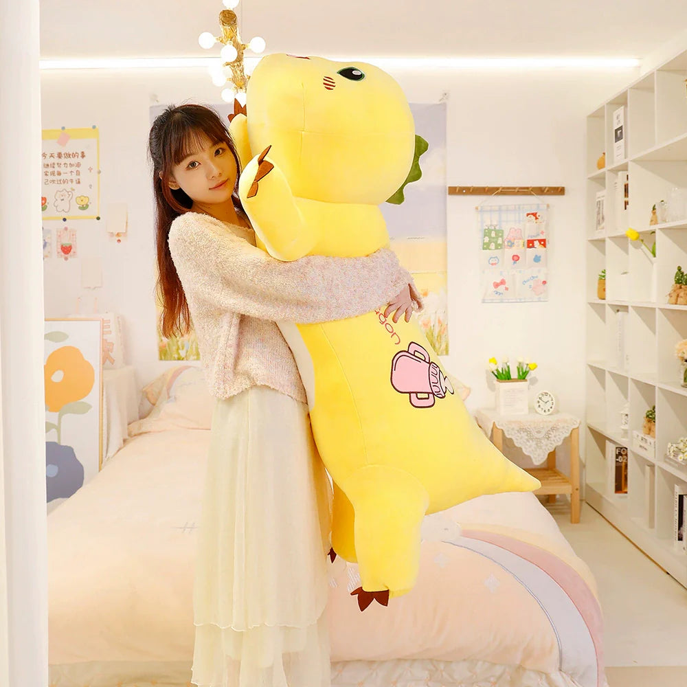 Cuddly Yellow Dragon Plush