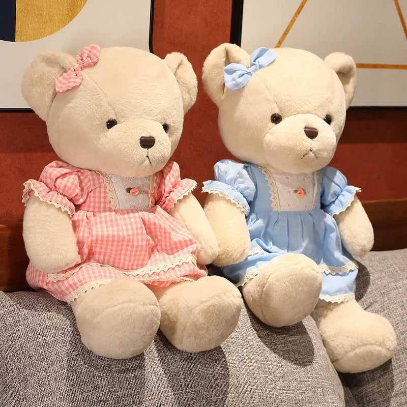 Darling Teddy Bear in Elegant Dress Collection