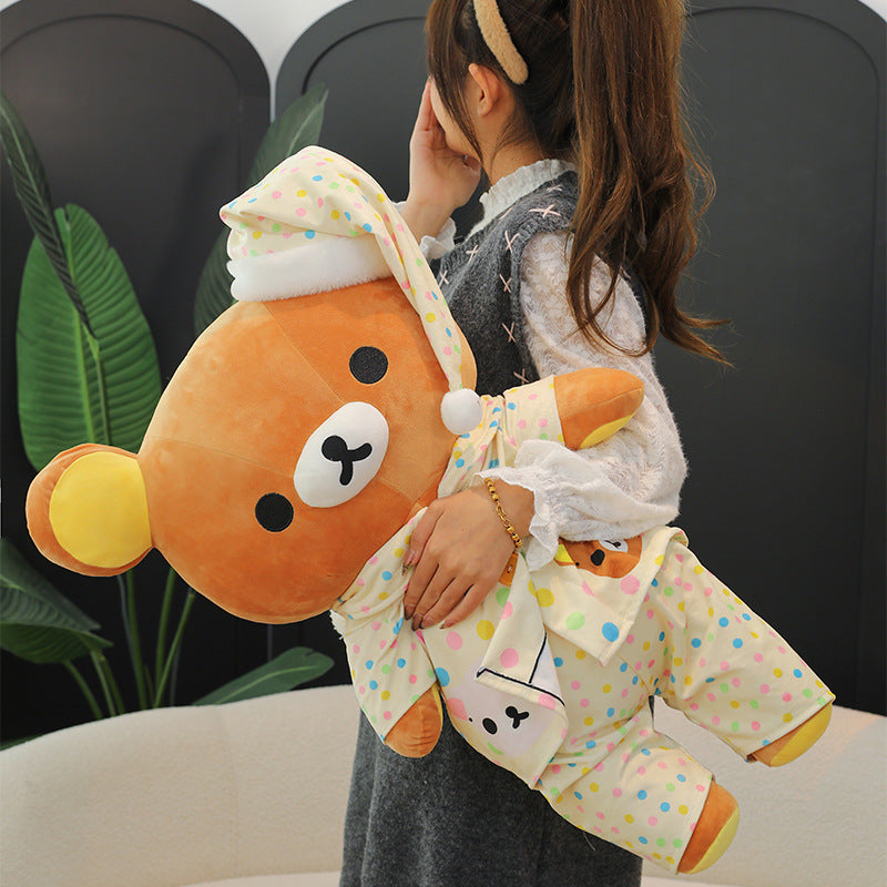 Dreamy Hugs Await: Your Cozy Pajama Bear Friend