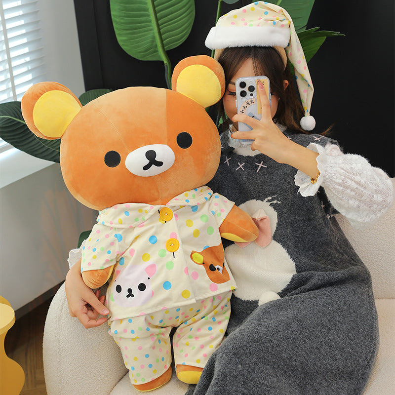 Dreamy Hugs Await: Your Cozy Pajama Bear Friend