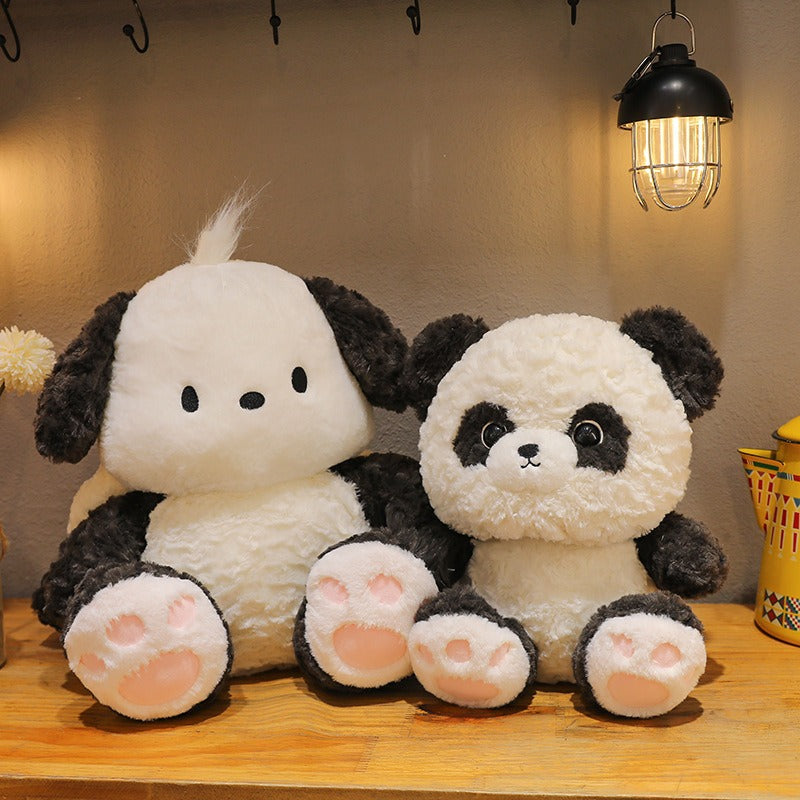 Pacha the Panda Dog Plush: A Cuddly Transformation