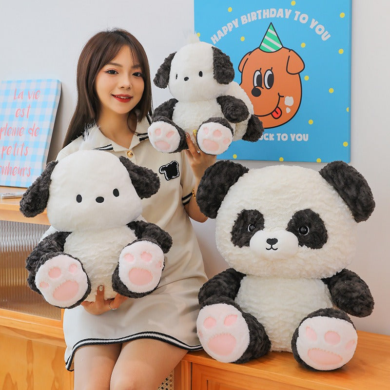 Pacha the Panda Dog Plush: A Cuddly Transformation