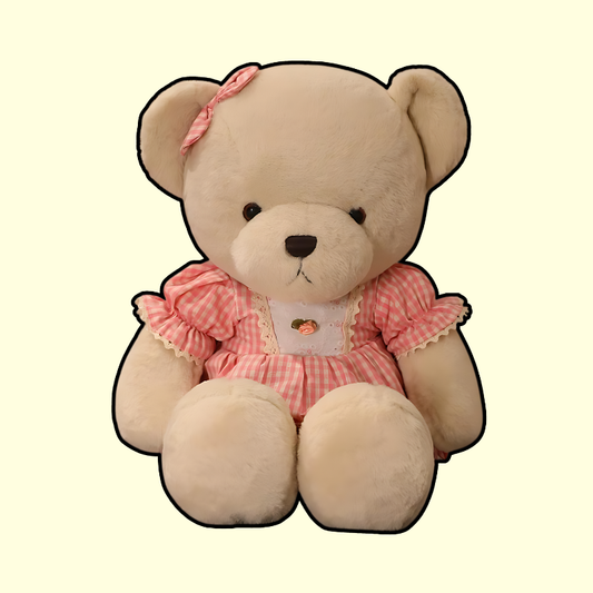 Darling Teddy Bear in Elegant Dress Collection