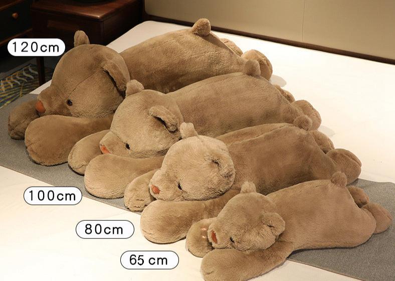 Polar Pals: Giant Brown and White Polar Bear Plushies