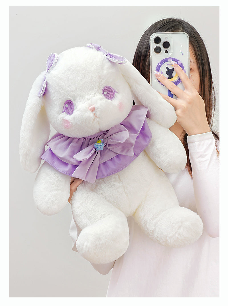 Sky-Blue & Lilac Charm Plush Set