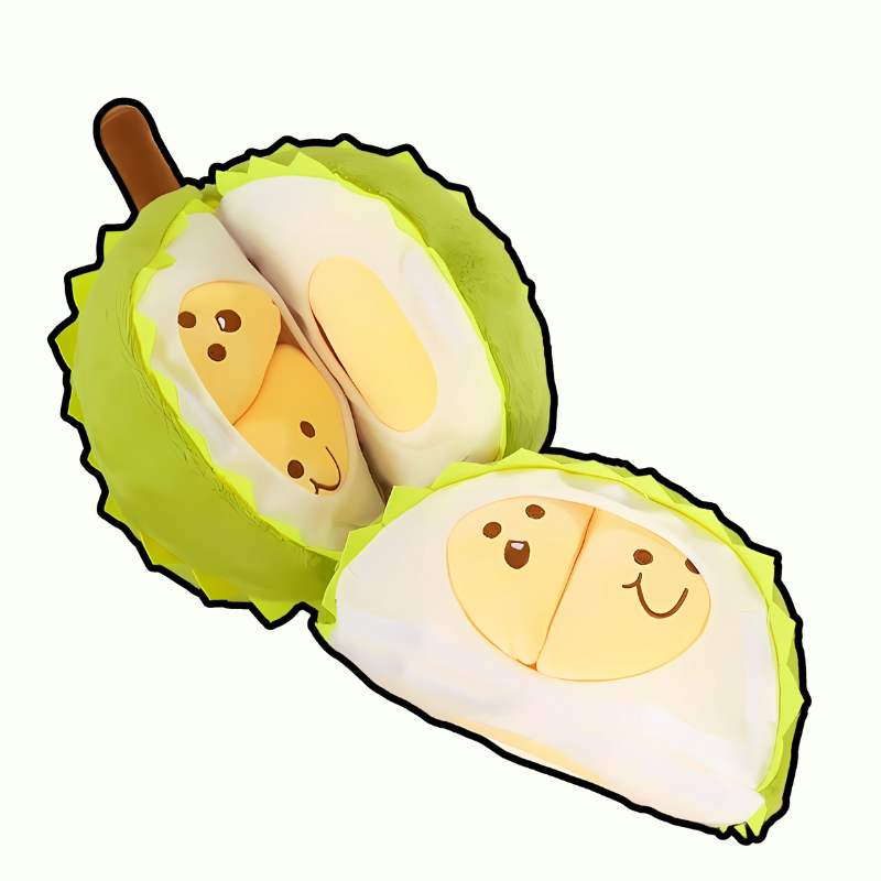 Smiley Durian Plush Set