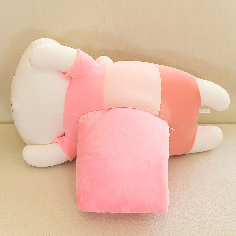 Snuggle Bunny Plush with Cozy Blanket