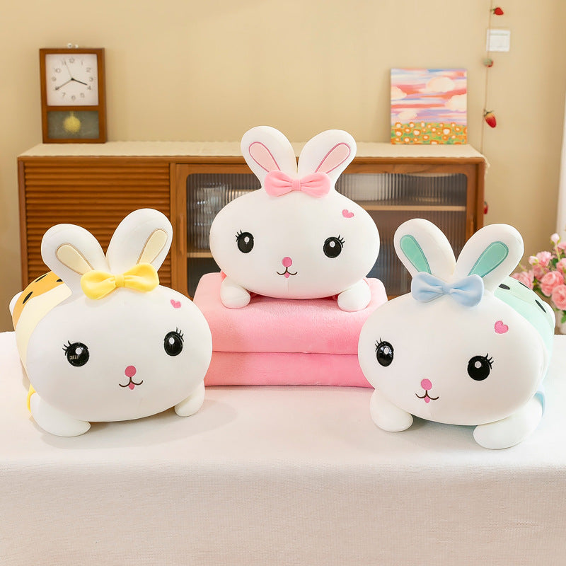 Snuggle Bunny Plush with Cozy Blanket