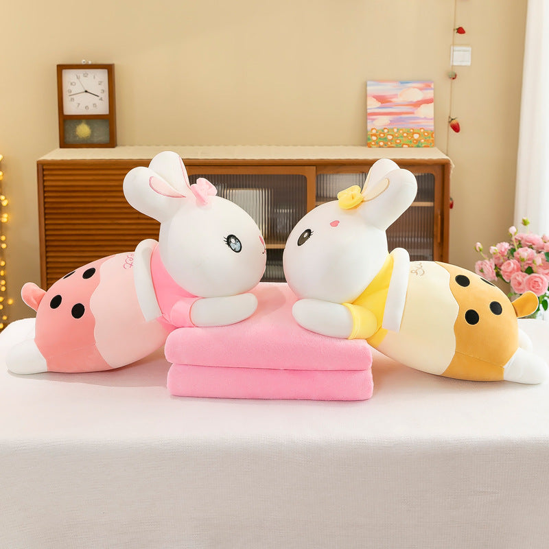 Snuggle Bunny Plush with Cozy Blanket