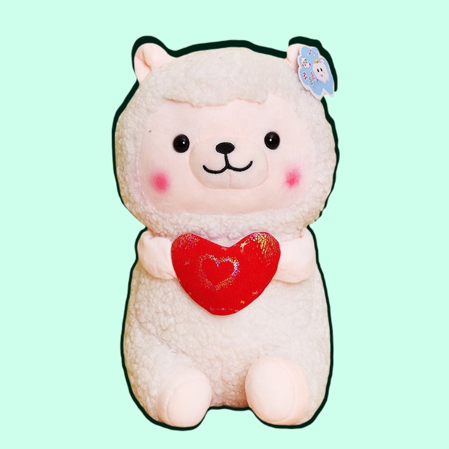 Adorable Sheep Heart Plush toy