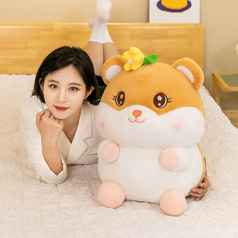 The Adorable Hamster Hug Buddy Plushie