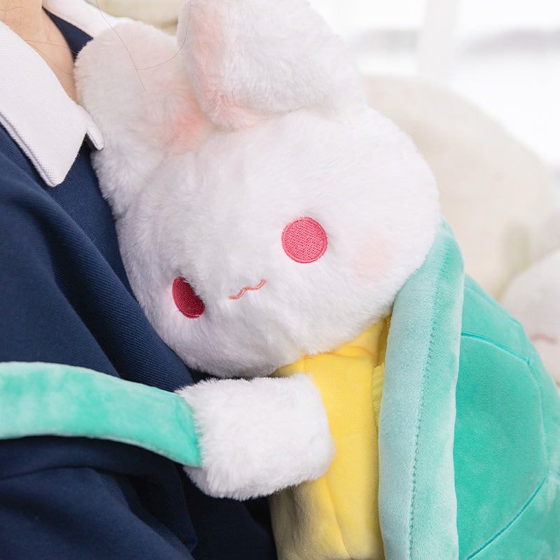 The Rabbit Turtle Plush Backpack