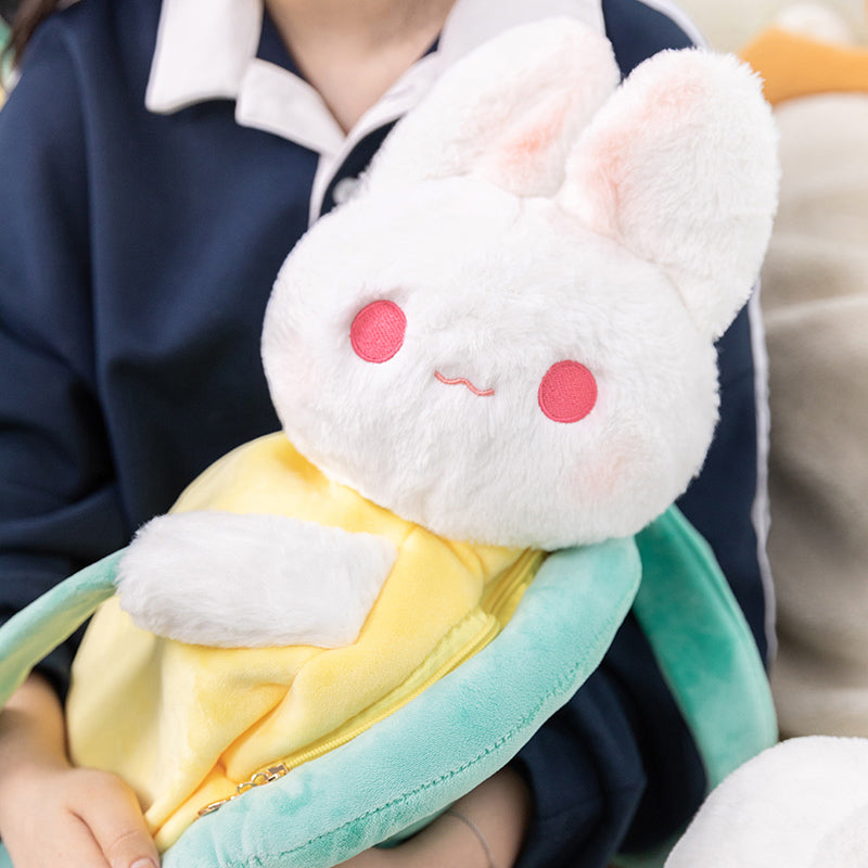 The Rabbit Turtle Plush Backpack