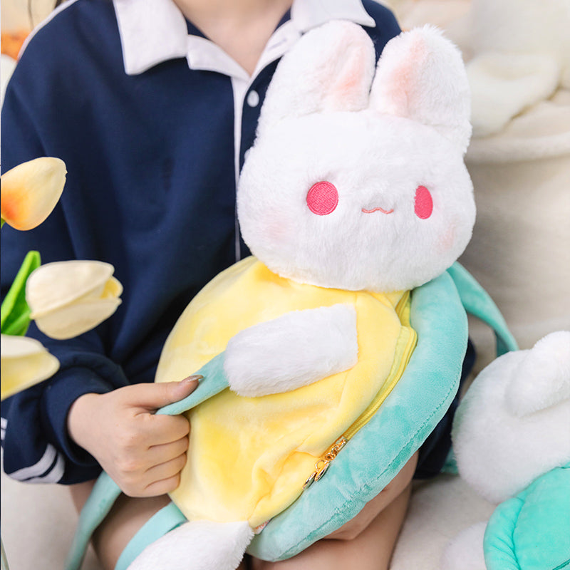 The Rabbit Turtle Plush Backpack