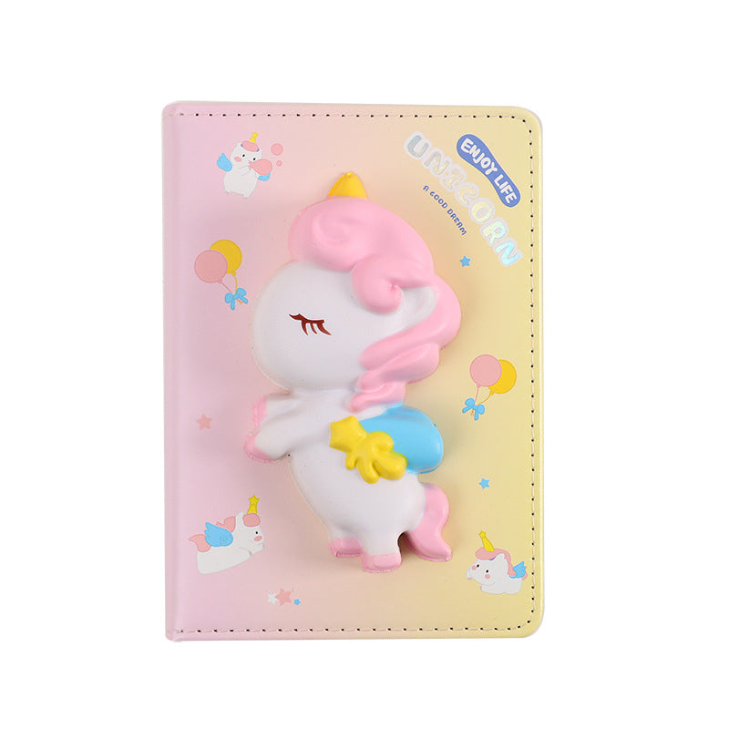 Adorable Squishy Notebook for Stress Relief