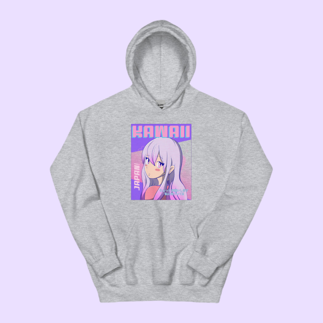 Kawaii Girl Unisex Hoodie