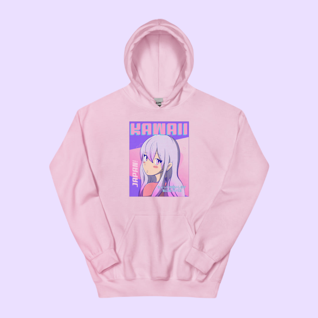 Kawaii Girl Unisex Hoodie