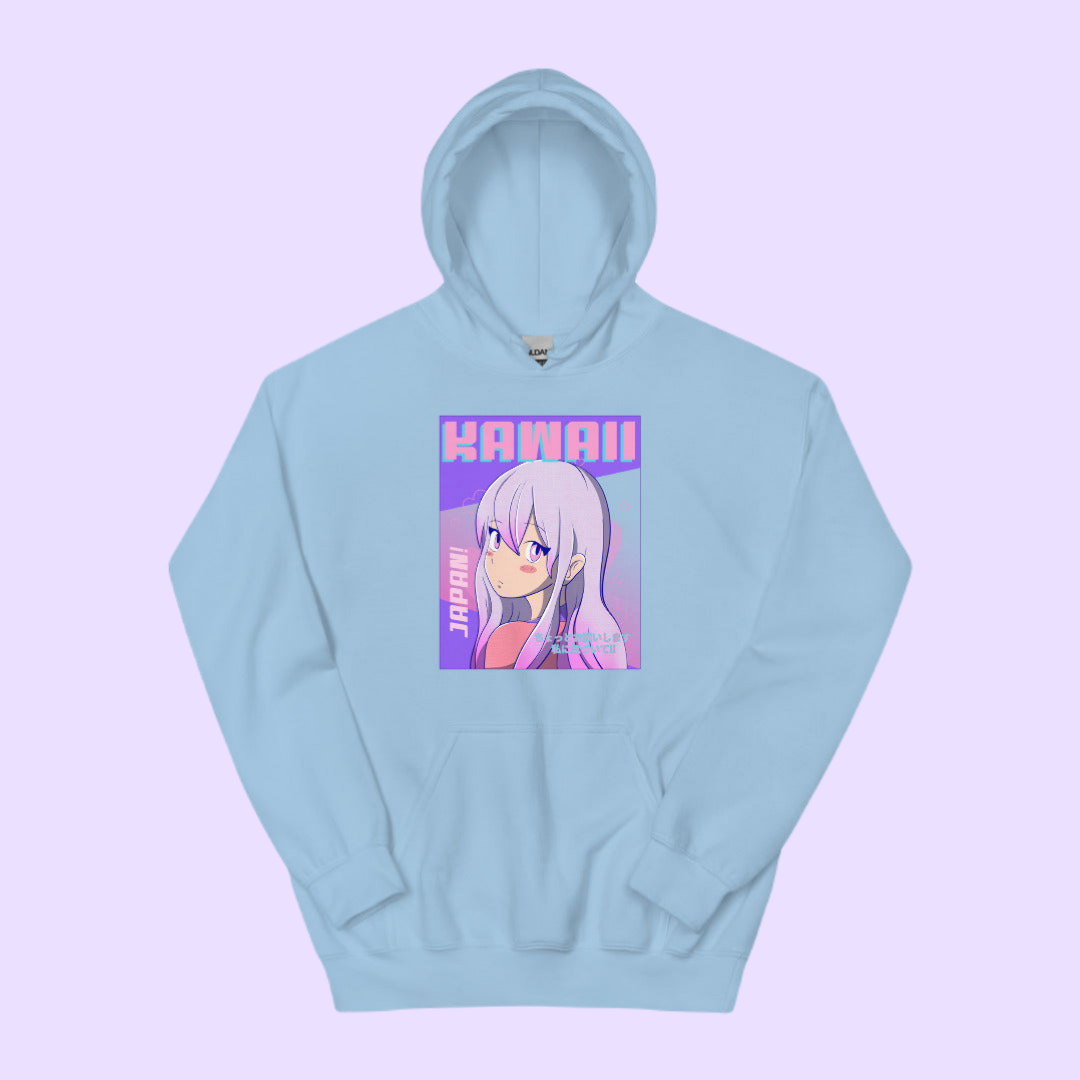 Kawaii Girl Unisex Hoodie