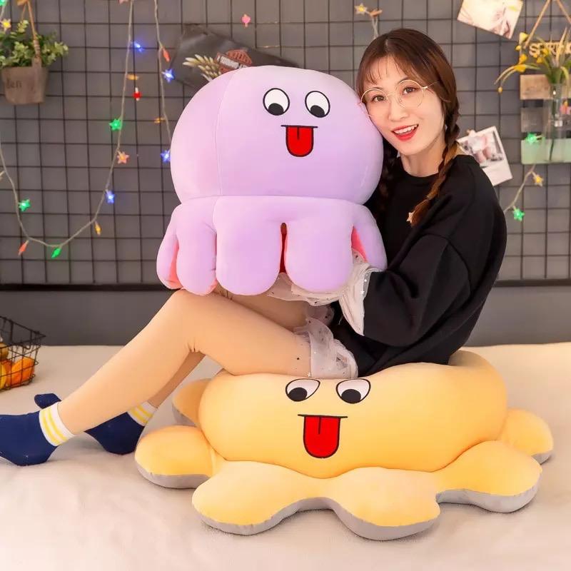 Double-Sided Flip Octopus Plush Toy