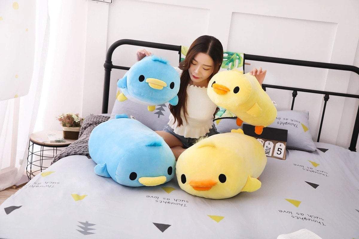 Duck Soft Stuffed Plush Pillow Cushion Toy