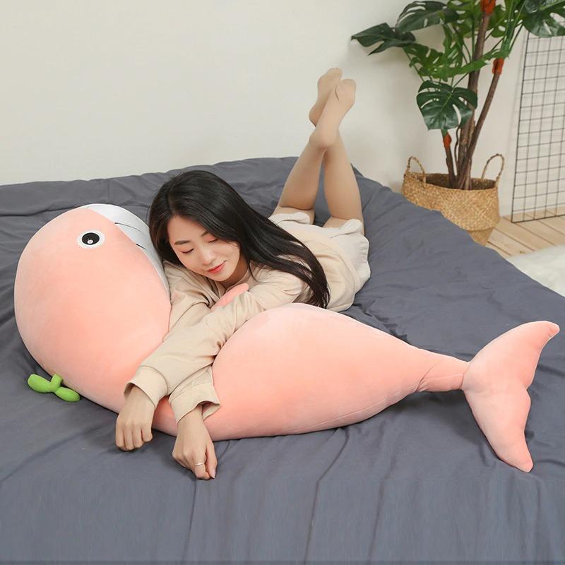 Giant Kawaii Whale soft Pillow Plush