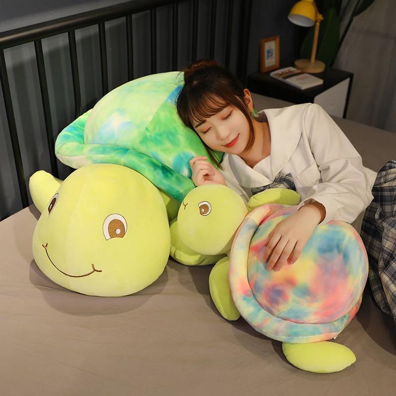 Kawaii Cute Colorful Turtle Plush