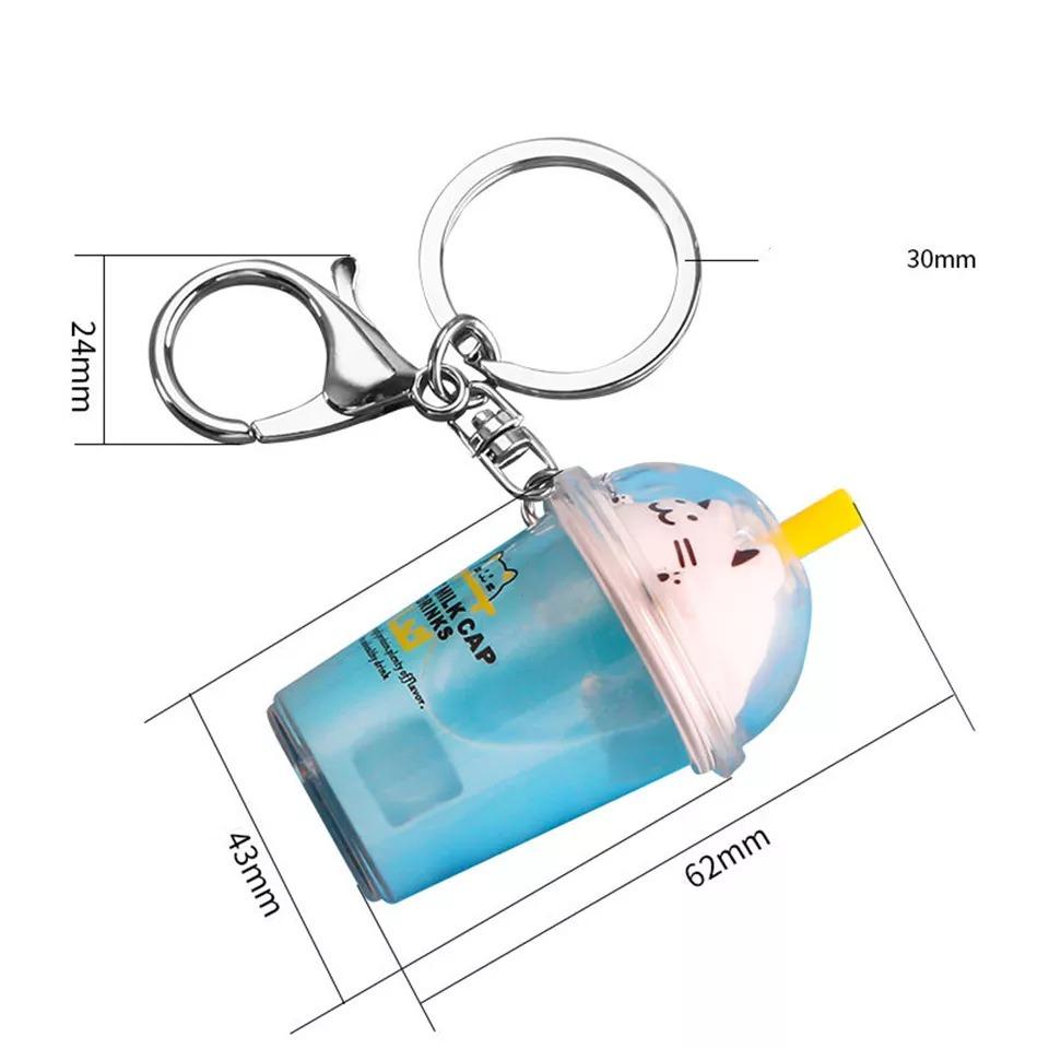 Cat Milk Keychain