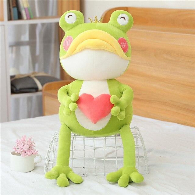 Cute Big Mouth Frog Plush Toy