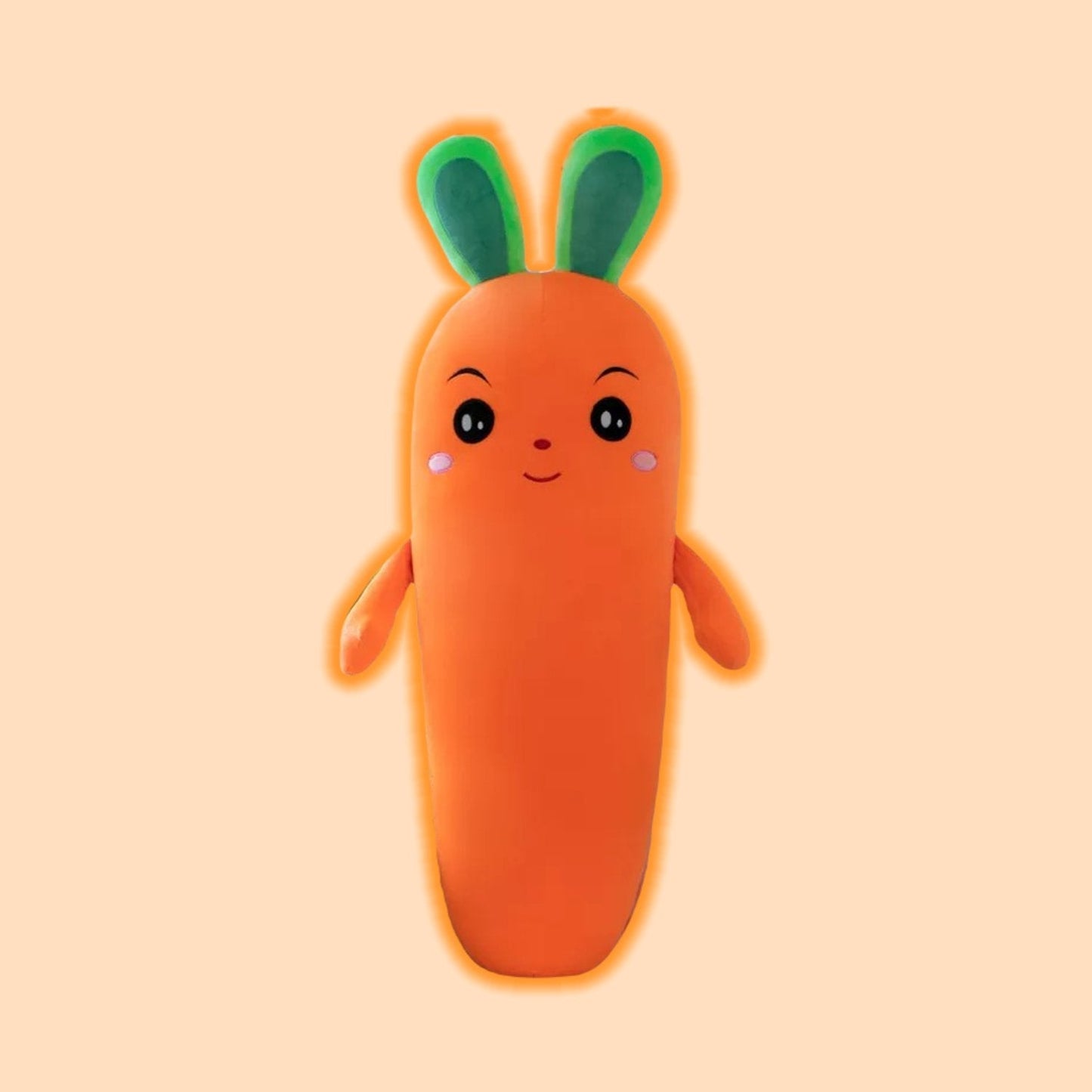 Carrot Vegetable Soft Stuffed Plush Pillow Toy