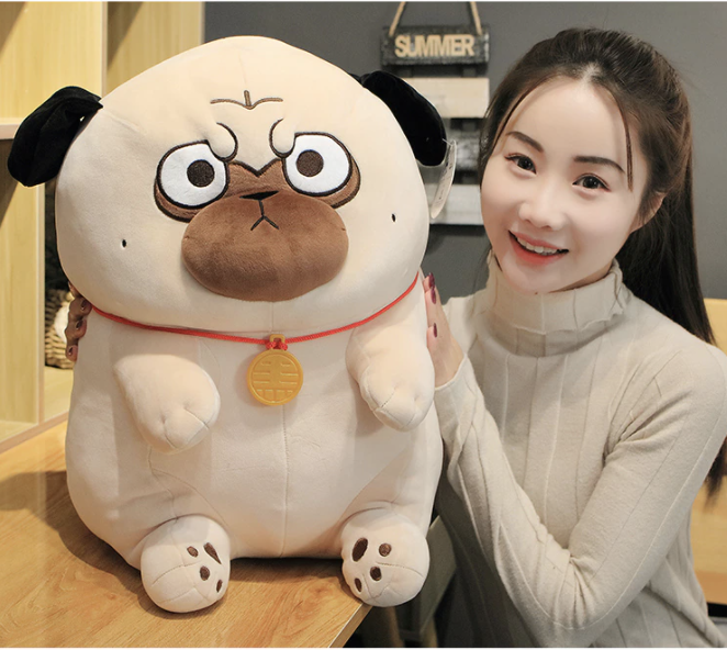 Giant Pug stuffed Animal