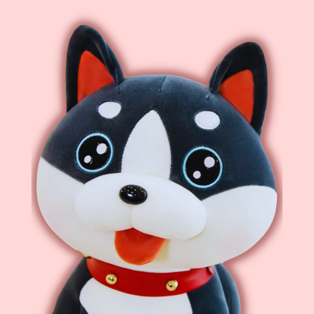 Kawaii Husky Dog Plush