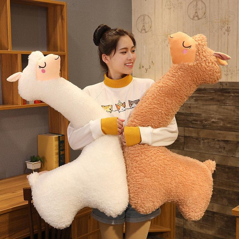 Alpaca Kawaii plush toy pillow