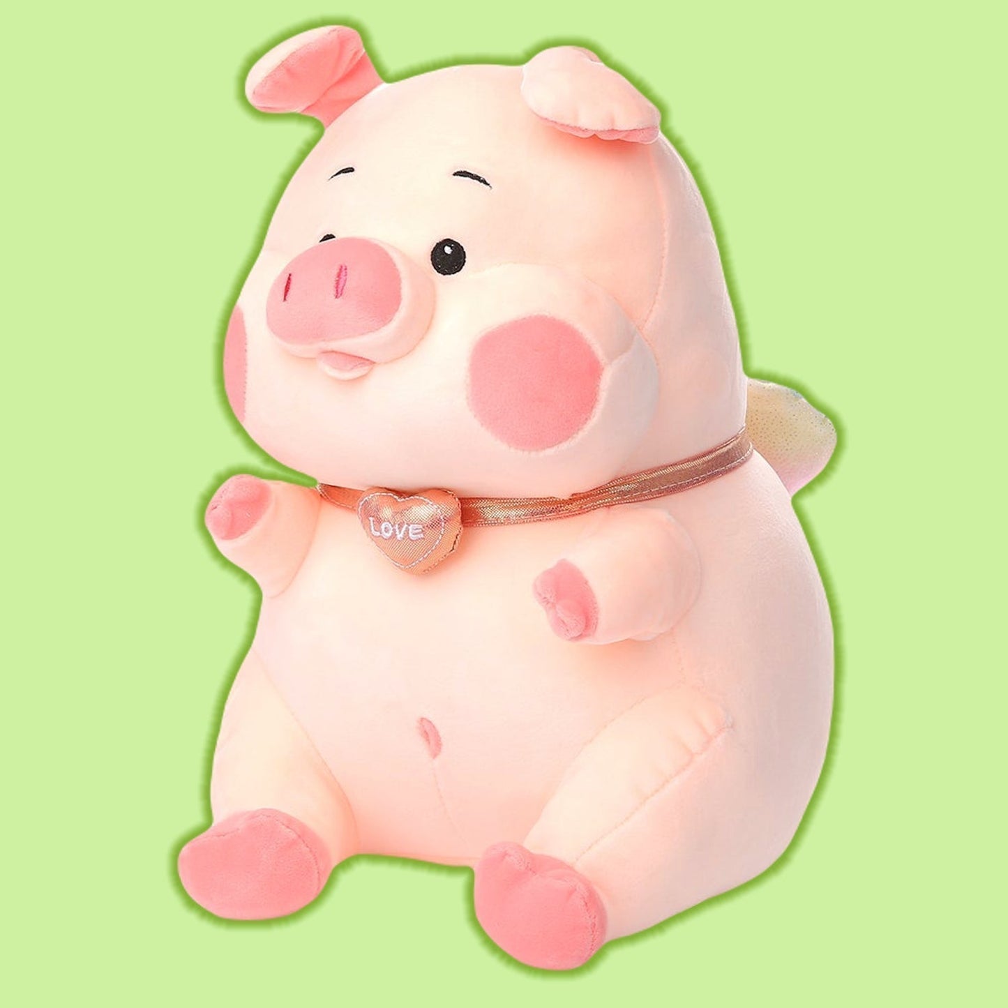 Giant Pig Pink Plush