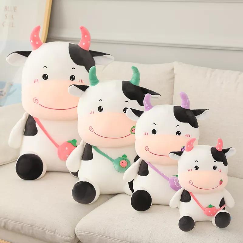 Kawaii Strawberry Cow stuffed animal