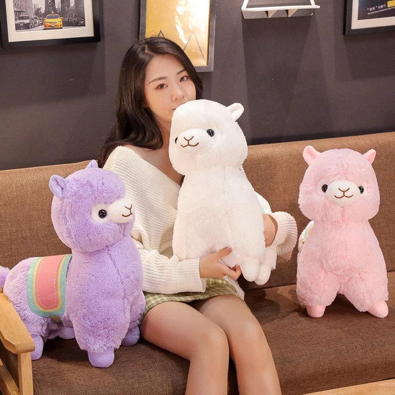 Lamb Purple Alpaca Doll Plush