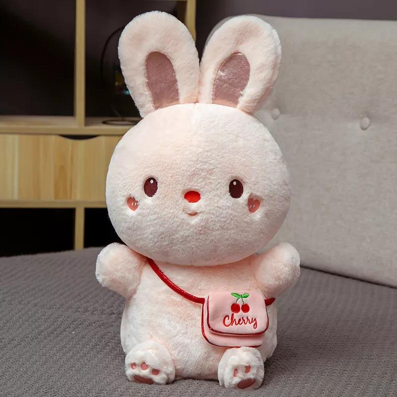 Lovely Rabbit with Cherry Plush