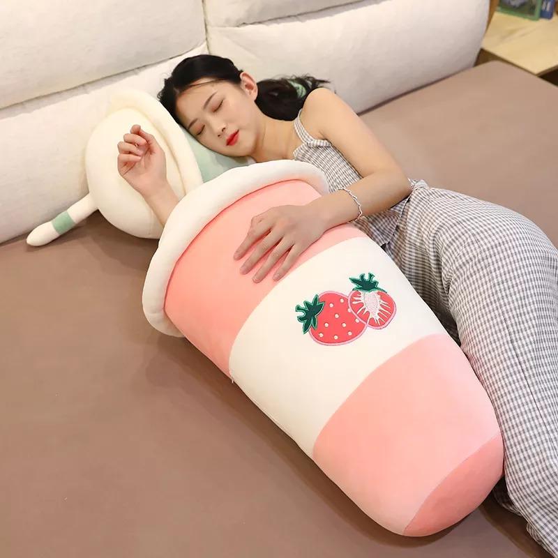 Fruit Milk Tea Cup Plush Toy