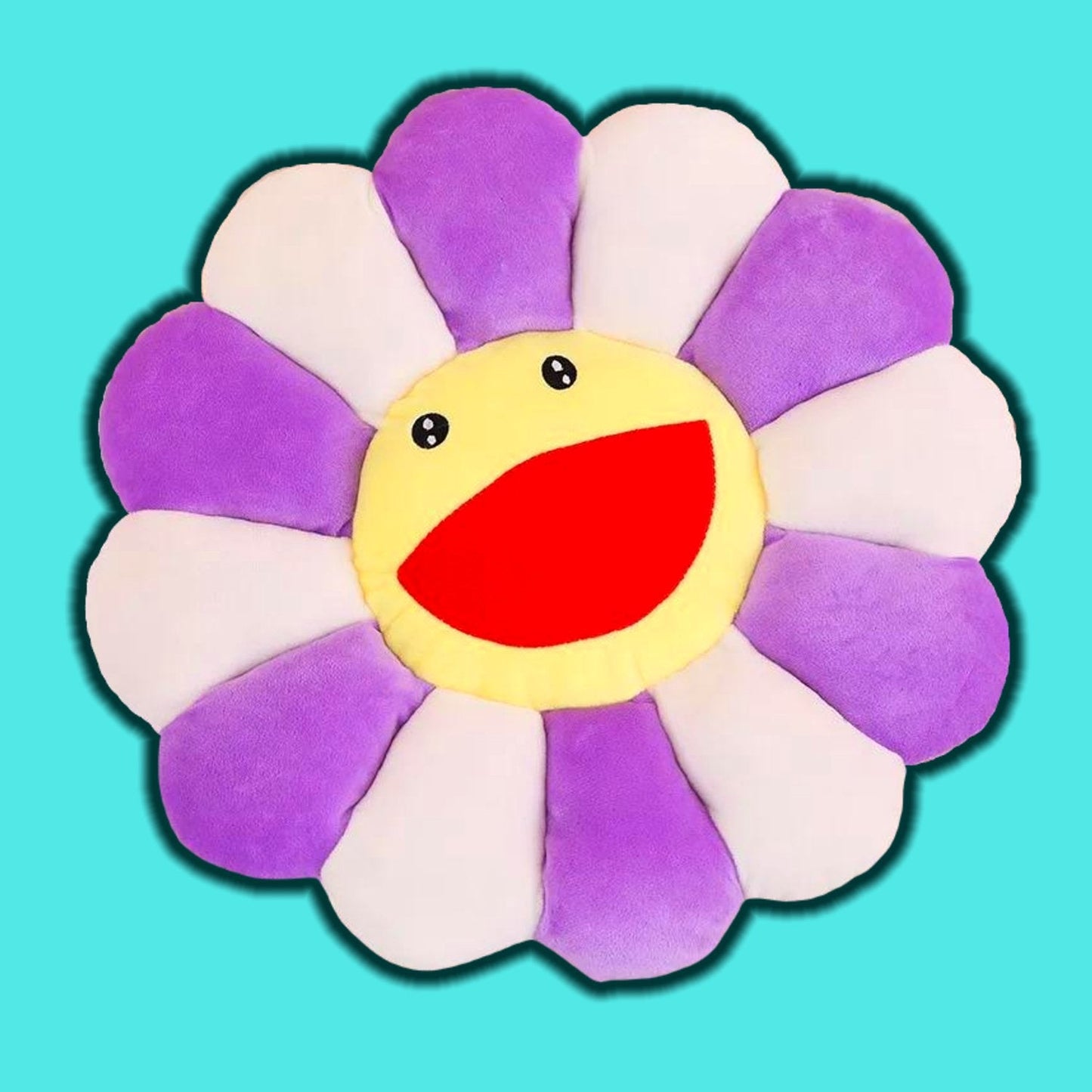 Colorful Sunflower Plush Pillow