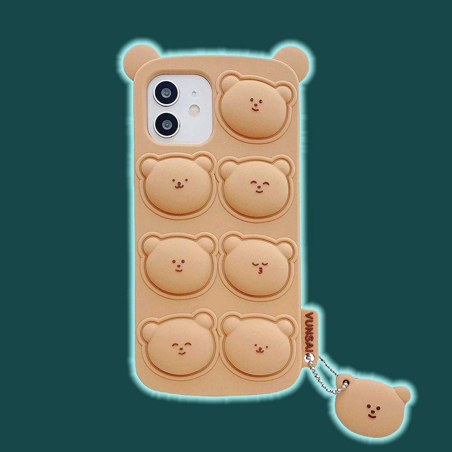 Reliever Stress Bear case for iPhone